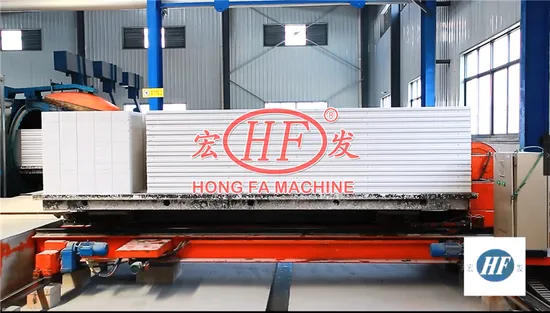 Hongfa建設設備AACブロックプラントALCパネル製造機械/建築材料用の自動AACブロック生産ライン
