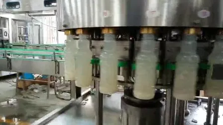 高品質のジュース充填機ライン、完全なラインのプラスチックボトルジュース洗浄充填キャッピング機